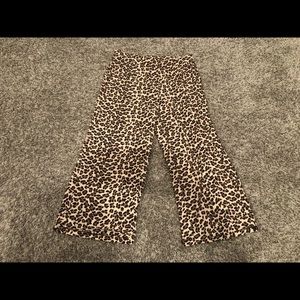 Leopard Print Pajama Pants
